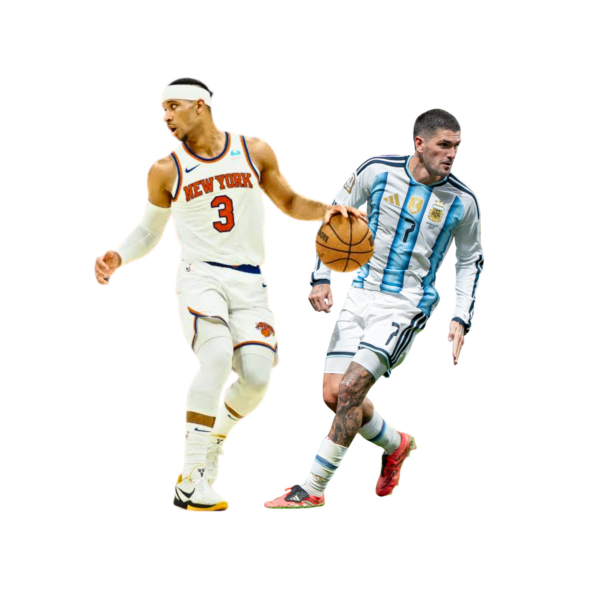 Josh Hart y Rodrigo De Paul, referentes de la forma de aportar al equipo con la que me identifico